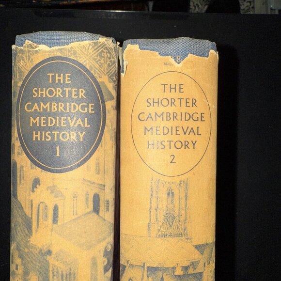 Set Of 2 THE SHORTER CAMBRIDGE MEDIEVAL HISTORY 1952 VOLUMES 1 & 2 ILLUSTRATED - Picture 10 of 16